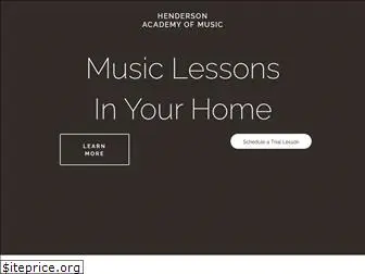 hendersonacademyofmusic.com