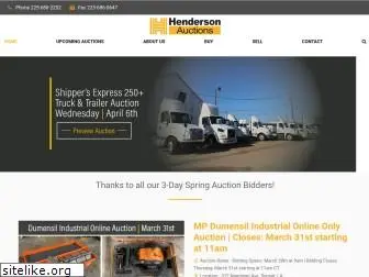 hendersonauctions.com