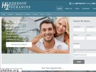 hendersoninsurances.com