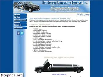 hendersonlimousine.com