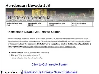 hendersonnevadajail.com