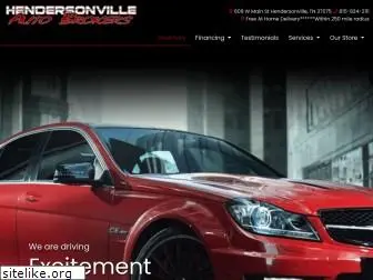 hendersonvilleautobrokers.com