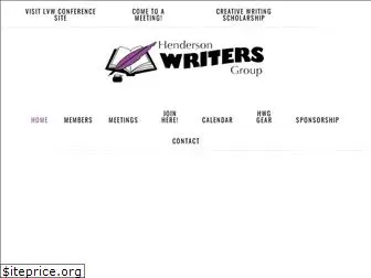 hendersonwritersgroup.com