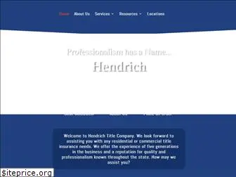 hendrichtitle.com