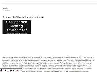hendrickhospice.org