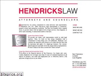 hendricks.law