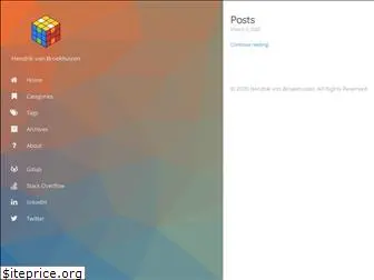 hendrikvanb.gitlab.io
