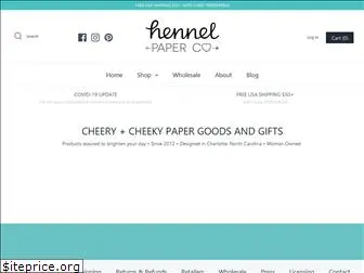 hennelpaperco.com