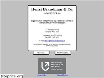 henribrandman.co.uk