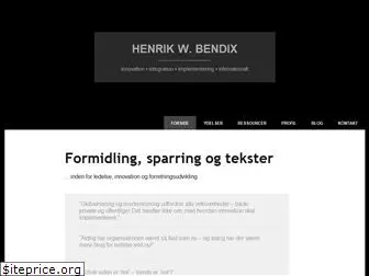 henrikwbendix.dk