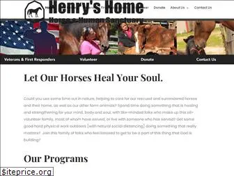 henryshomehorsesanctuary.org