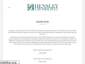 hensley-law-firm.com