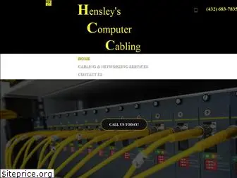 hensleyscomputercabling.com