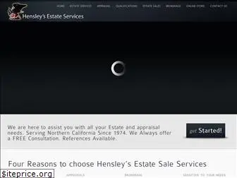 hensleysestateservices.com