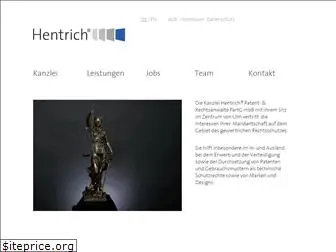hentrich-patent.de
