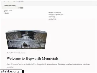 hepworthmemorials.com