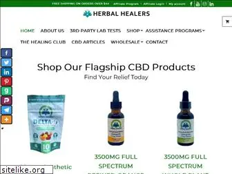 herbalhealerscbd.com