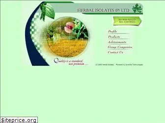 herbalisolates.com