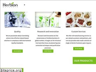 herbionextracts.com