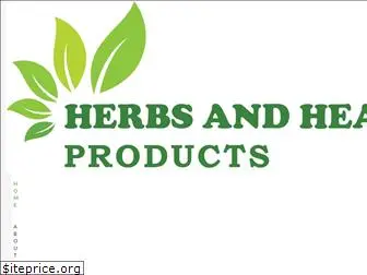 herbsandhealthyproducts.com