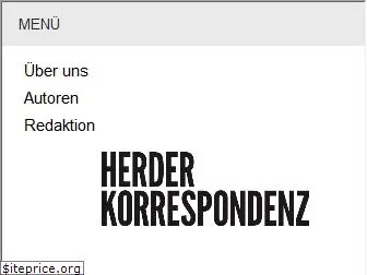 herder-korrespondenz.de