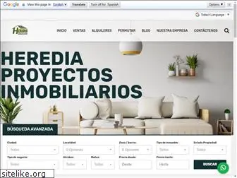herediaproyectosinmobiliarios.com
