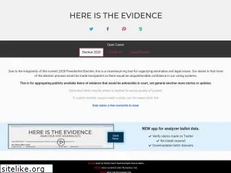 hereistheevidence.com