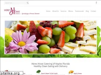 hereshowecatering.com