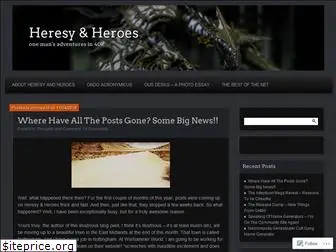 heresyandheroes.com