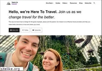 heretotravel.com