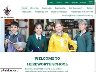 hereworth.school.nz