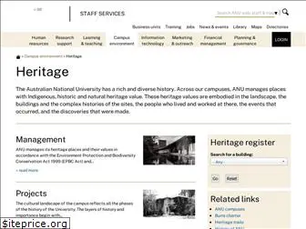 heritage.anu.edu.au