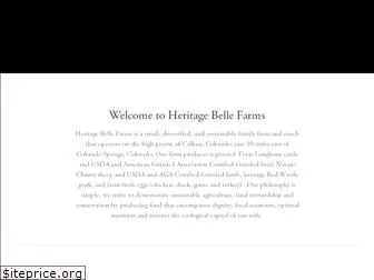 heritagebellefarms.com