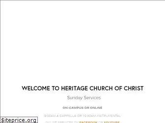 heritagechurchofchrist.org