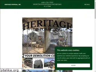 heritagedisposal.com