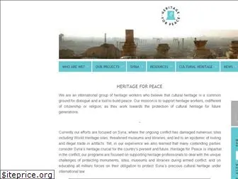 heritageforpeace.org