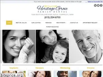 heritagegrovefamilydental.com