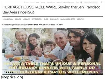 heritagehousetableware.com