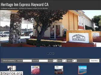 heritageinnhayward.com