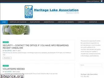 heritagelakeassociation.com