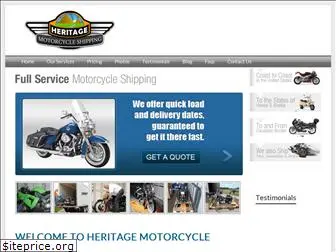 heritagemotorcycleshipping.com