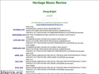 heritagemusicreview.com