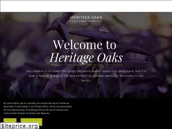 heritageoaksseniorliving.com