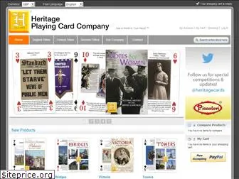 heritageplayingcards.com
