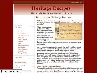 heritagerecipes.com