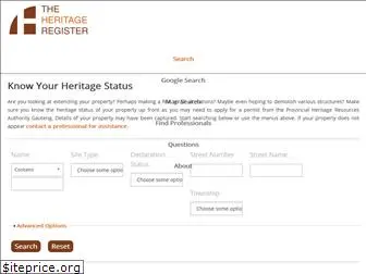 heritageregister.org.za