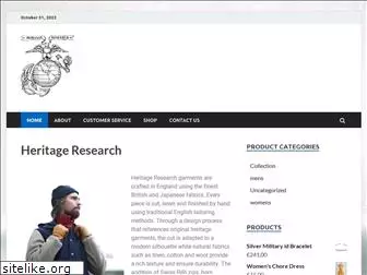 heritageresearch.co.uk
