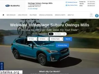 heritagesubaru.com