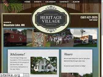 heritagevillagemountainlake.com