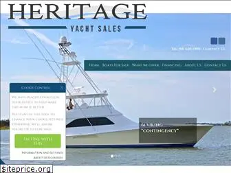 heritageyachtsales.com
